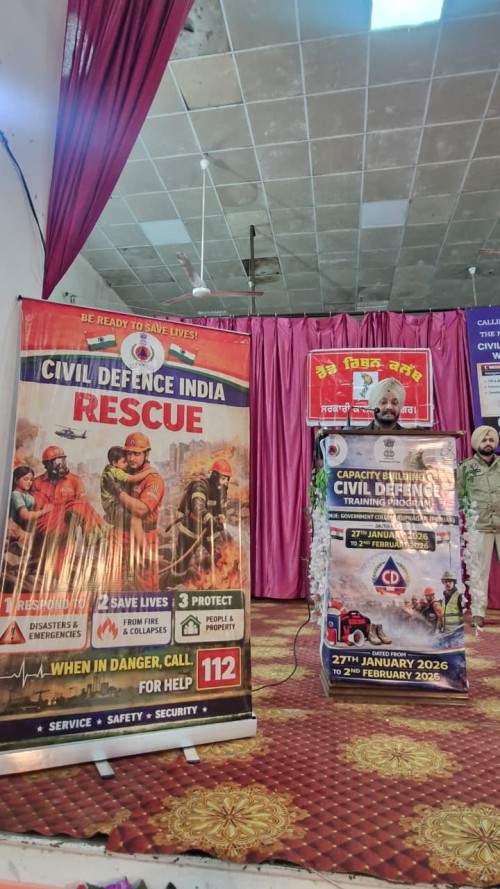  2026-01-27 A Seven-day Civil Defence Training Programme Has Been Started At Gcr